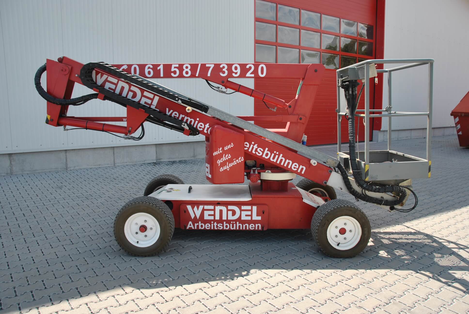  HR 12 NE  - Gelenk-Teleskop-Arbeitsbühne, Bj. 2007