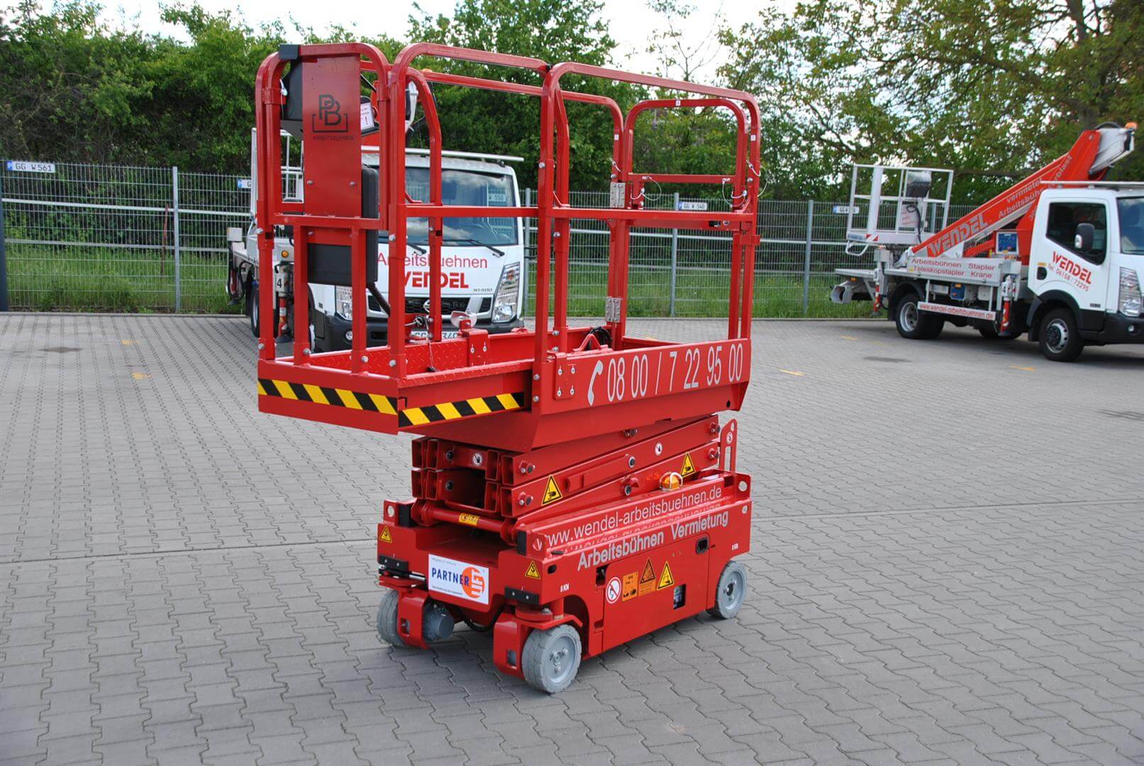 PB S56-7EL Scheren-Arbeitsbühne